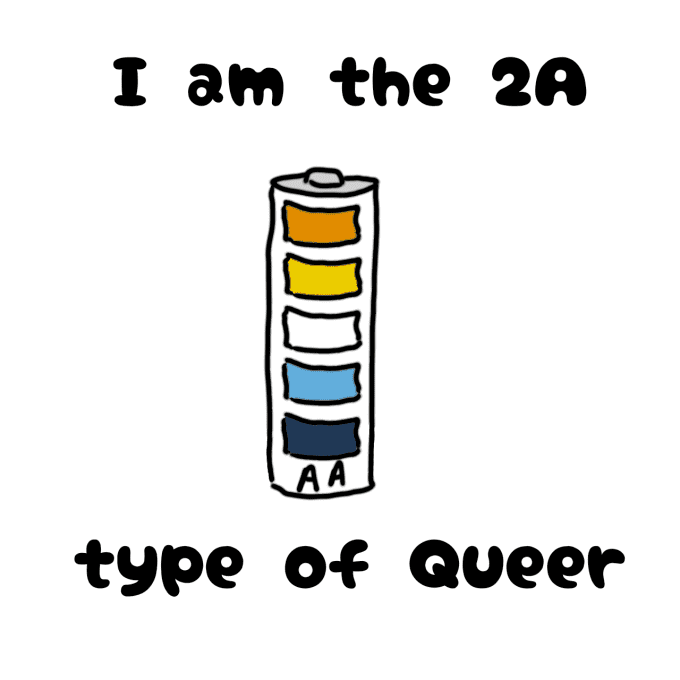 Pile AA aroace I am the 2A type of queer