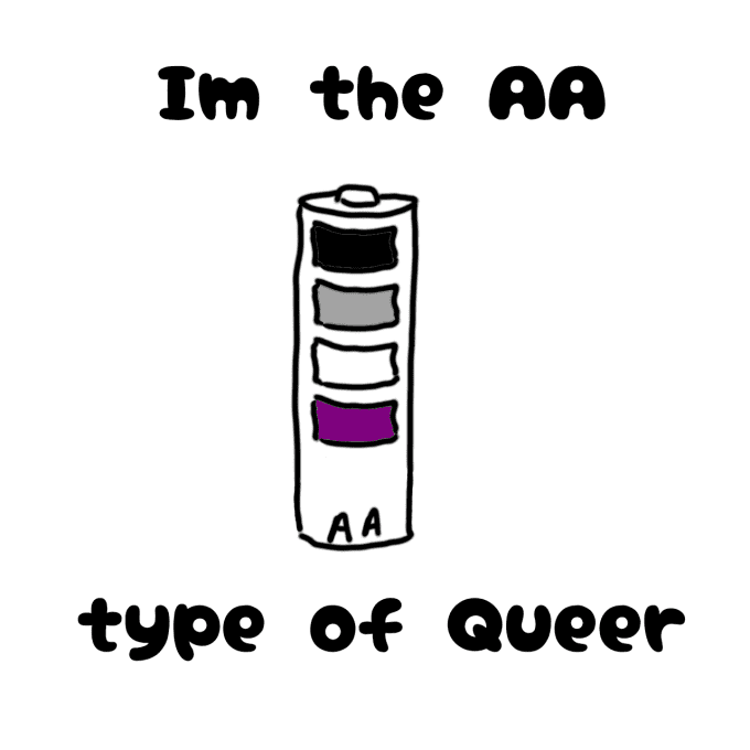Pile AA ace I am the AA type of queer