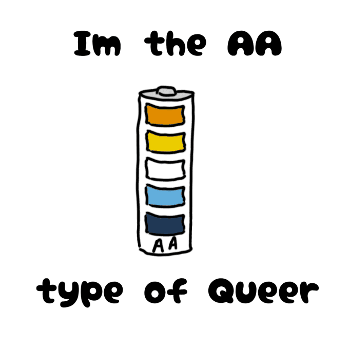 Pile AA aroace I am the AA type of queer