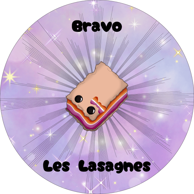 Bravo les lasagnes lesbiennes